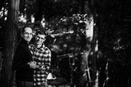 Adam and Phillip's Montreal engagement shoot, Montreal LGBTQ+ engagement photographer, Montreal LGBTQ+ wedding photographer, Montreal gay prewedding engagement photographer, Montreal same sex wedding photographer