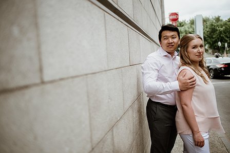 Montreal wedding Photographer, Old Montreal Engagement Photo, Montreal Engagement Photo, Montreal Pre-Wedding photographer, Stephanie and Kakin's MTL engagement photographer