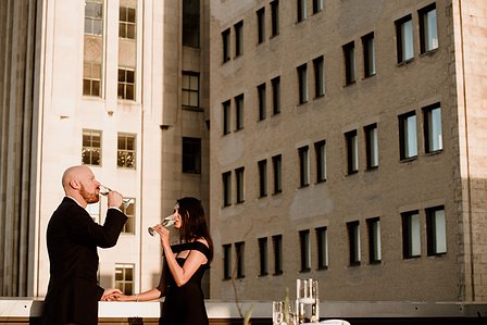 Be Elegant event planning; Hotel Place D'Armes Montreal;  Montreal Proposal photographer; Montreal Proposal photography; Montreal Surprise proposal photographer; Montreal wedding photographer; Viola Dolce Montreal