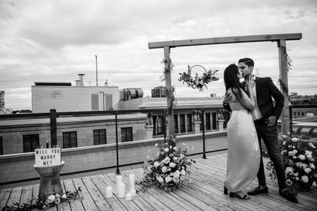 Mehreen and Animesh's surprise proposal; Montreal Proposal photographer; Montreal Surprise proposal photographer; Old Montreal Surprise Proposal; She said yes; Will You Marry Me