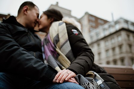 Montreal engagement photographer, Montreal wedding photographer, Prewedding photography