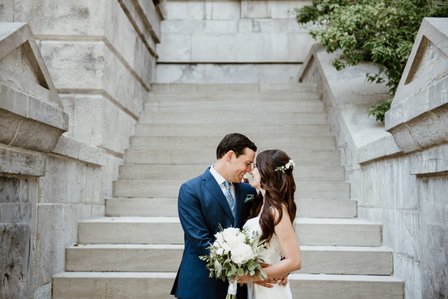 Montreal wedding photographer, Montreal elopement photographer, Notary Mona Salehi Notaire wedding mariage, Covid wedding, Old Montreal wedding photos
