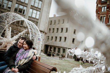 Montreal engagement photographer, Montreal wedding photographer, Prewedding photography