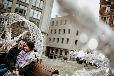 Montreal engagement photographer, Montreal wedding photographer, Prewedding photography