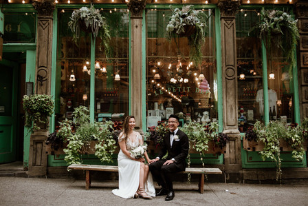 Montreal wedding Photographer; Montreal wedding photo; Carrie Ma officiant; Charlotte Flannery MUA hair stylist; FSEV wedding officiant; Jamie and Newton's wedding; John KOO Photography; Kristina Chan desserts; Longueuil wedding; Oxide design florist