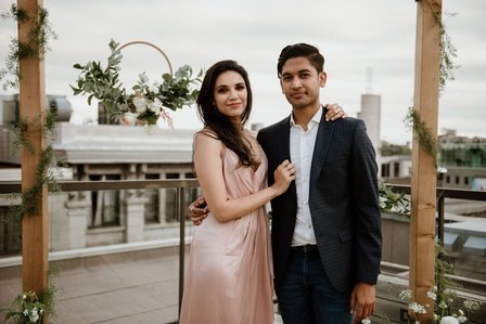 Mehreen and Animesh's surprise proposal; Montreal Proposal photographer; Montreal Surprise proposal photographer; Old Montreal Surprise Proposal; She said yes; Will You Marry Me