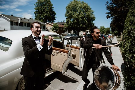 College Saint-Sacrement; John KOO Photography; Lebanese wedding Montreal; Miryana and Fawzi's wedding; Montreal wedding Photographer; Montreal wedding photo; Vieux Terrebonne wedding portraits; Zaffetna Entertainment