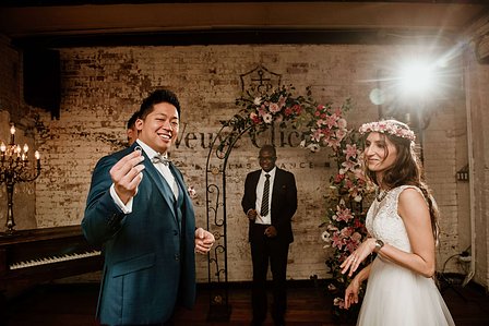 Montreal wedding Photographer; Auberge Saint Gabriel wedding Montreal; John KOO Photography; MTL wedding photography; Marwa and Stephane's wedding; Montreal intimate wedding photographer; Old Montreal wedding; Photographe de mariage Montreal
