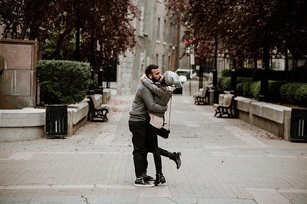 Montreal surprise proposal photographer, Montreal engagement photographer, Montreal wedding Photographer, Old Montreal surprise proposal, Raheel and Tayeba's Montreal surprise proposal, destination surprise proposal photographer