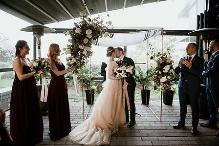 Corinne and Maxime's wedding; John KOO Photography; Les Enfants Terribles MTL wedding; Montreal Jewish wedding photographer; Montreal wedding Photographer; Old Montreal wedding portraits; Square Victoria wedding photos