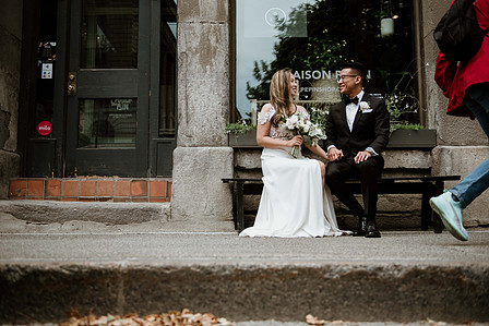 Montreal wedding Photographer; Montreal wedding photo; Carrie Ma officiant; Charlotte Flannery MUA hair stylist; FSEV wedding officiant; Jamie and Newton's wedding; John KOO Photography; Kristina Chan desserts; Longueuil wedding; Oxide design florist