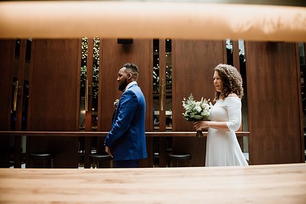 Montreal Wedding photographer, William Gray Hotel wedding, Old Montreal wedding, Intimate wedding, interracial marriage, winter wedding, first look, JohnKOOphotography