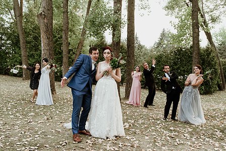 Centre de la Nature Laval wedding photo; John KOO Photography; Katherine and Thomas's Montreal wedding photographer; Montreal Greek Orthodox and Christian wedding; Montreal wedding photo; Saint Philip's Anglican Church;