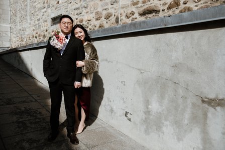 Montreal prewedding photographer, Montreal winter engagement photographer, wedding portraits, engagement photos 