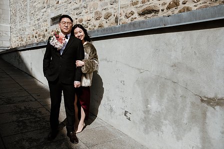 Montreal prewedding photographer, Montreal winter engagement photographer, wedding portraits, engagement photos 