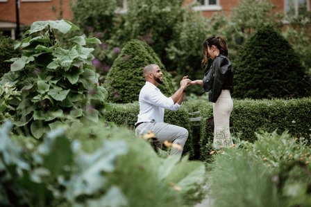 Montreal surprise proposal photographer; Montreal wedding photographer