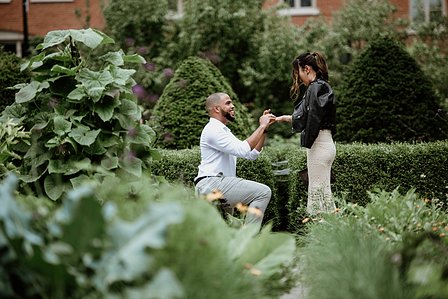 Montreal surprise proposal photographer; Montreal wedding photographer