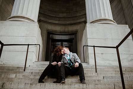 Engagement photo in Montreal; John KOO Photography; Katherine and Thomas's engagement shoot; Montreal Engagement Photographer; Montreal Pre-Wedding photographer; Montreal Wedding Photography; Montreal wedding Photographer; Old Montreal engagement photo se