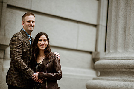 Adrien Bochereau and Vivien Gaumand; Fall Autumn photo shoot; Jessica and Chris's Montreal engagement photographer; John KOO Photography; L'ombre des Cosmos; Louis-Guy Roy; Montreal Pre-Wedding photographer; Montreal wedding Photographer; Old Montreal por