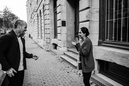 John KOO Photography; Marriage proposal MTL photo; Montreal Surprise proposal photographer; Old Montreal Surprise Proposal; Preet and Danny's Montreal surprise proposal photographer