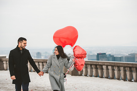Montreal surprise proposal photographer, Montreal Engagement Photographer, Montreal prewedding photography, engagement prewedding photo