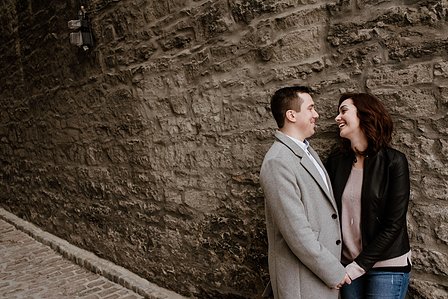 Engagement photo in Montreal; John KOO Photography; Katherine and Thomas's engagement shoot; Montreal Engagement Photographer; Montreal Pre-Wedding photographer; Montreal Wedding Photography; Montreal wedding Photographer; Old Montreal engagement photo se