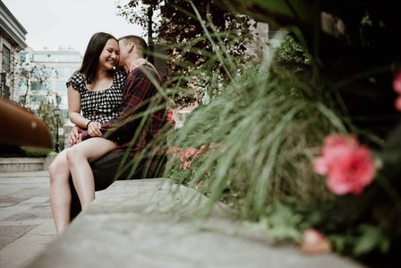 Montreal surprise proposal photographer, Montreal Engagement Photographer, Montreal prewedding photography, engagement prewedding photo
