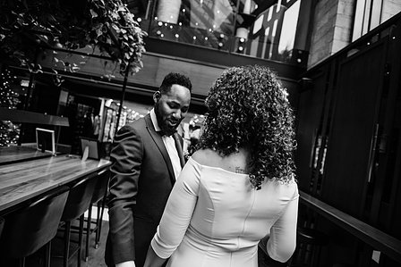 Montreal Wedding photographer, William Gray Hotel wedding, Old Montreal wedding, Intimate wedding, interracial marriage, winter wedding, first look, JohnKOOphotography