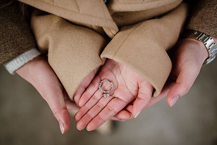 Montreal surprise marriage proposal photographer; Notre Dame Basilica surprise proposal; Old Montreal surprise proposal photographer; Rachel and Justin's Montreal surprise proposal photographer; She said yes; Winter surprise proposal Montreal