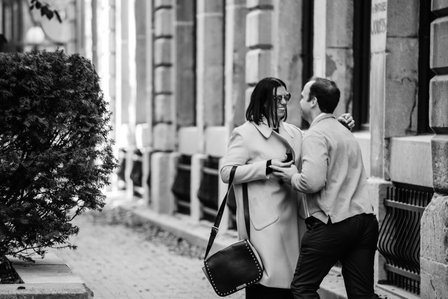 Montreal Surprise proposal photographer, Old Montreal Surprise Proposal, Matt and Jackie's Montreal surprise proposal, Montreal Engagement Photographer
