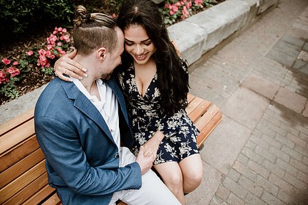 Hotel Saint Sulpice Montreal; Montreal Proposal photographer; Montreal Proposal photography; Montreal Surprise proposal photographer; Montreal wedding photographer; Meggy and Satnislav’s surprise proposal, Old Montreal surprise proposal photo