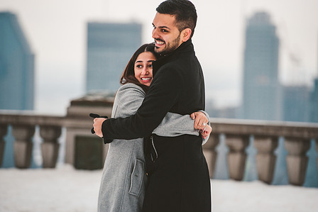 Montreal surprise proposal photographer; Montreal engagement photographer; Montreal wedding photographer