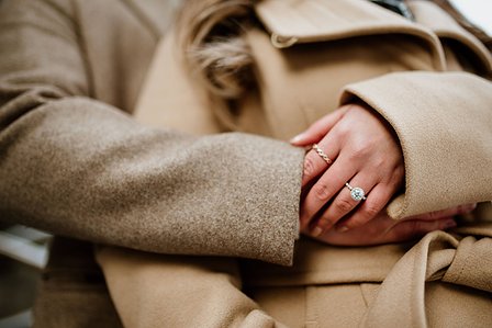 Montreal surprise marriage proposal photographer; Notre Dame Basilica surprise proposal; Old Montreal surprise proposal photographer; Rachel and Justin's Montreal surprise proposal photographer; She said yes; Winter surprise proposal Montreal
