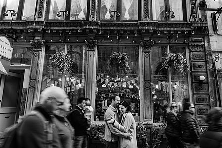 Montreal Surprise proposal photographer, Old Montreal Surprise Proposal, Matt and Jackie's Montreal surprise proposal, Montreal Engagement Photographer