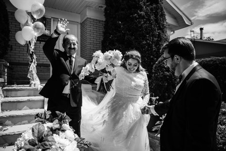 College Saint-Sacrement; John KOO Photography; Lebanese wedding Montreal; Miryana and Fawzi's wedding; Montreal wedding Photographer; Montreal wedding photo; Vieux Terrebonne wedding portraits; Zaffetna Entertainment