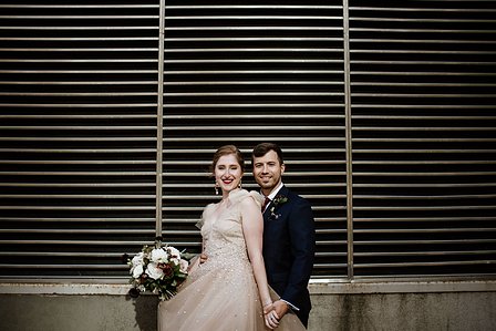 Corinne and Maxime's wedding; John KOO Photography; Les Enfants Terribles MTL wedding; Montreal Jewish wedding photographer; Montreal wedding Photographer; Old Montreal wedding portraits; Square Victoria wedding photos