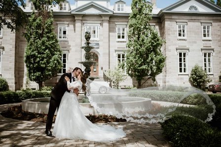 College Saint-Sacrement; John KOO Photography; Lebanese wedding Montreal; Miryana and Fawzi's wedding; Montreal wedding Photographer; Montreal wedding photo; Vieux Terrebonne wedding portraits; Zaffetna Entertainment