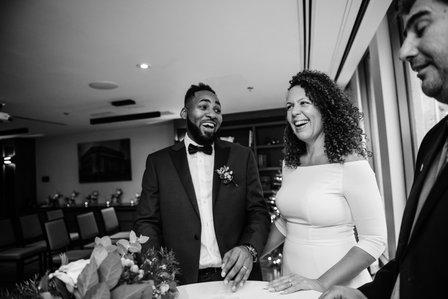 Montreal Wedding photographer, William Gray Hotel wedding, Old Montreal wedding, Intimate wedding, interracial marriage, winter wedding, first look, JohnKOOphotography