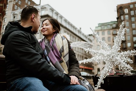 Montreal engagement photographer, Montreal wedding photographer, Prewedding photography