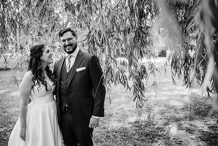 Danielle and Andrew's wedding; First look; John KOO Photography; Ketubah signing; Montreal Jewish wedding; Montreal Jewish wedding photographer; Shaare Zion Congregation; Table 51 restaurant MTL