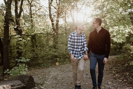 Montreal LGBTQ+ engagement prewedding photographer , Montreal prewedding photography, engagement prewedding photo