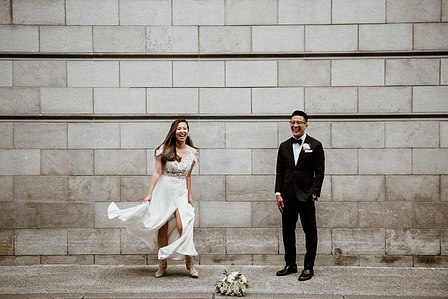 Montreal wedding Photographer; Montreal wedding photo; Carrie Ma officiant; Charlotte Flannery MUA hair stylist; FSEV wedding officiant; Jamie and Newton's wedding; John KOO Photography; Kristina Chan desserts; Longueuil wedding; Oxide design florist