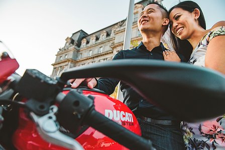 Montreal wedding photographer, Montreal Engagement photographer; Montreal Prewedding photographer; Montreal surprise proposal photographer