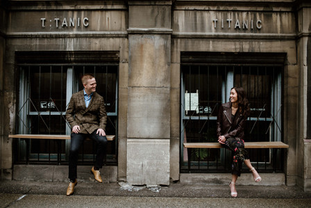 Adrien Bochereau and Vivien Gaumand; Fall Autumn photo shoot; Jessica and Chris's Montreal engagement photographer; John KOO Photography; L'ombre des Cosmos; Louis-Guy Roy; Montreal Pre-Wedding photographer; Montreal wedding Photographer; Old Montreal por