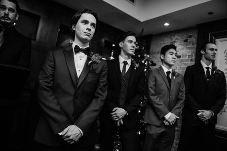 Montreal Wedding photographer, Hotel Nelligan wedding, Old Montreal wedding, MTL wedding photo, American Japanese wedding, Winter wedding