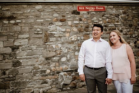 Montreal wedding Photographer, Old Montreal Engagement Photo, Montreal Engagement Photo, Montreal Pre-Wedding photographer, Stephanie and Kakin's MTL engagement photographer