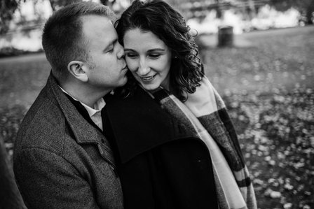 Fall Autumn photo shoot; John KOO Photography; Julianne and Marc's engagement shoot; Lachine Canal; Montreal Engagement Photographer; Sunset Montreal; Sunset engagement photo; engagement photos