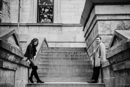 Engagement photo in Montreal; John KOO Photography; Katherine and Thomas's engagement shoot; Montreal Engagement Photographer; Montreal Pre-Wedding photographer; Montreal Wedding Photography; Montreal wedding Photographer; Old Montreal engagement photo se