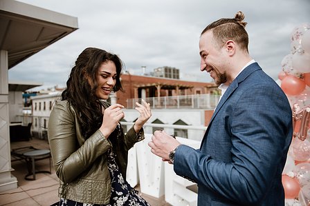 Hotel Saint Sulpice Montreal; Montreal Proposal photographer; Montreal Proposal photography; Montreal Surprise proposal photographer; Montreal wedding photographer; Meggy and Satnislav’s surprise proposal, Old Montreal surprise proposal photo