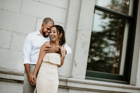 Montreal surprise proposal photographer; Montreal wedding photographer